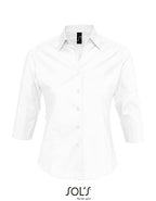 Women´s Stretch-3/4-Sleeve Blouse Effect (L631)