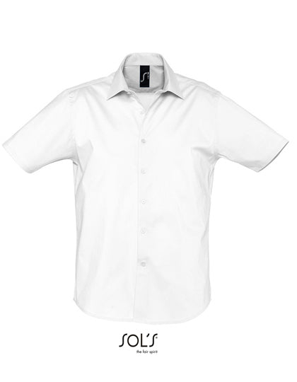 Men´s Stretch-Shirt Broadway Short Sleeve (L632)