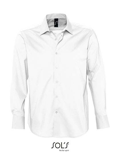 Men´s Stretch-Shirt Brighton Long Sleeve (L633)
