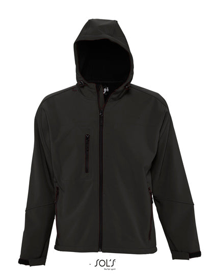 Men´s Hooded Softshell Jacket Replay (L848)