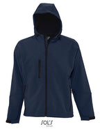Men´s Hooded Softshell Jacket Replay (L848)