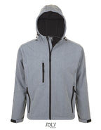 Men´s Hooded Softshell Jacket Replay (L848)