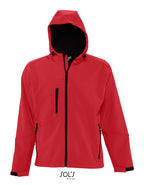 Men´s Hooded Softshell Jacket Replay (L848)