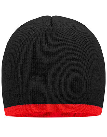 Beanie With Contrasting Border (MB7584)