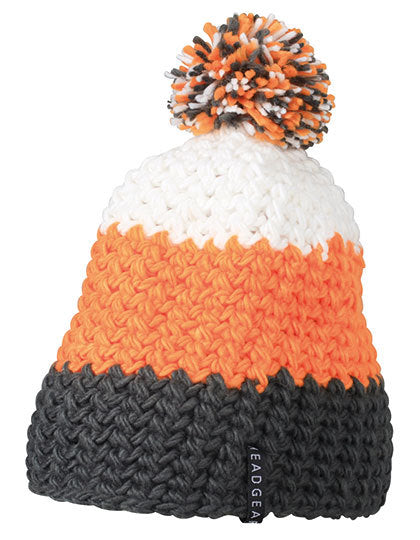 Crocheted Cap With Pompon (MB7940)