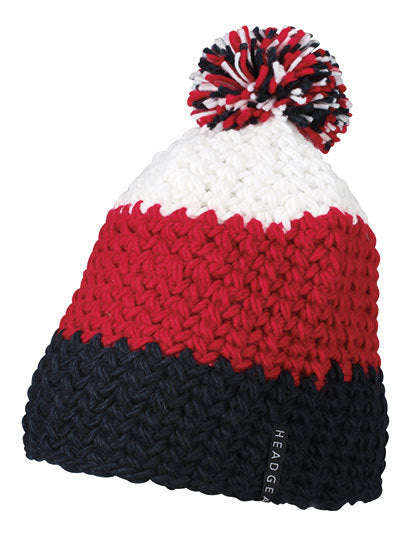 Crocheted Cap With Pompon (MB7940)