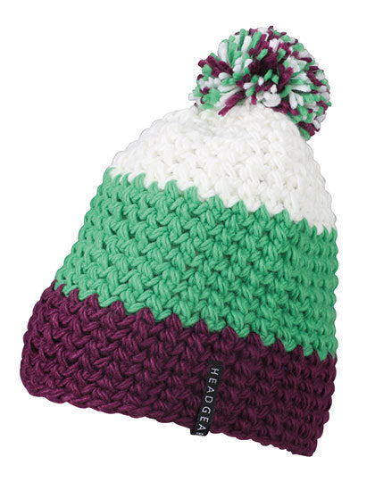 Crocheted Cap With Pompon (MB7940)