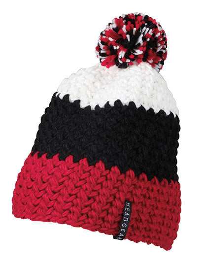 Crocheted Cap With Pompon (MB7940)