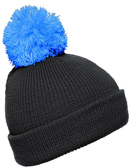 Pompon Hat With Brim (MB7967)