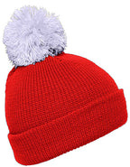 Pompon Hat With Brim (MB7967)
