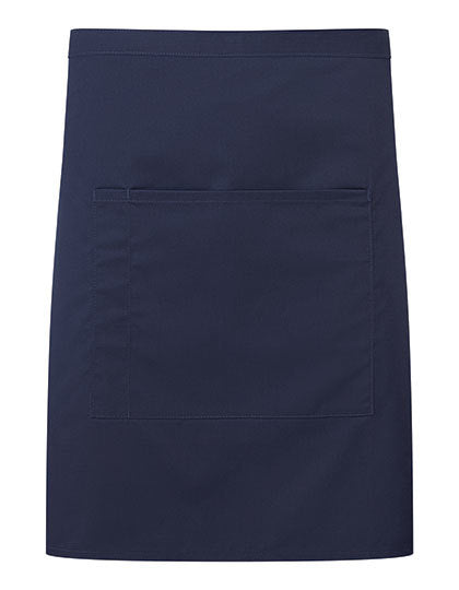 Colours Mid Length Apron with Pocket (PW141)