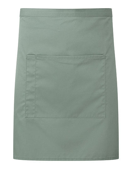 Colours Mid Length Apron with Pocket (PW141)