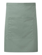 Colours Mid Length Apron with Pocket (PW141)