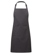 Colours Collection Bib Apron With Pocket (PW154)