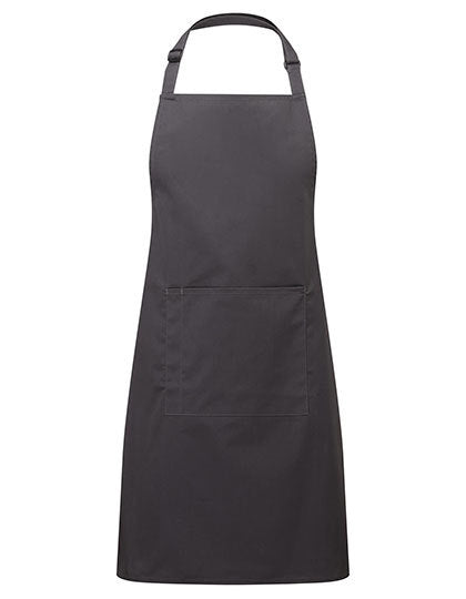 Colours Collection Bib Apron With Pocket (PW154)