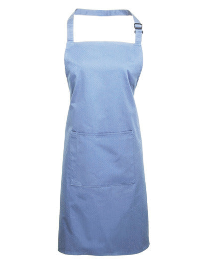 Colours Collection Bib Apron With Pocket (PW154)