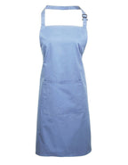 Colours Collection Bib Apron With Pocket (PW154)