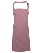 Colours Collection Bib Apron With Pocket (PW154)