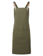 Clip ‘n’ Clasp Cross-Back Bib Apron (PW182)