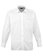 Men´s Poplin Long Sleeve Shirt (PW200)