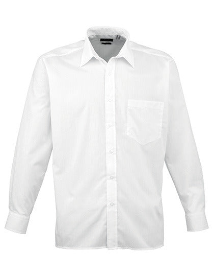Men´s Poplin Long Sleeve Shirt (PW200)