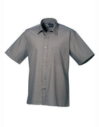 Men´s Poplin Short Sleeve Shirt (PW202)