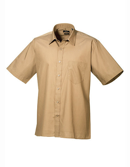 Men´s Poplin Short Sleeve Shirt (PW202)