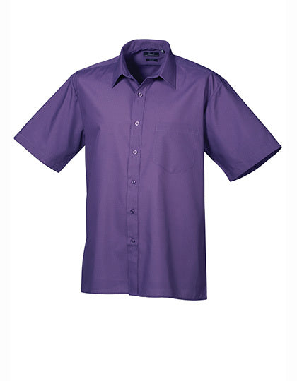 Men´s Poplin Short Sleeve Shirt (PW202)