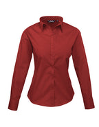 Women´s Poplin Long Sleeve Blouse (PW300)