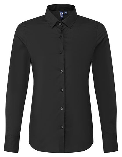 Women’s Long Sleeve ‘Recyclight’ Poplin Shirt (PW303)