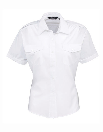 Women´s Pilot Shirt Short Sleeve (PW312)