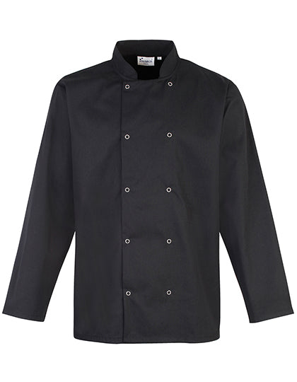 Chef´s Long Sleeve Stud Jacket (PW665)
