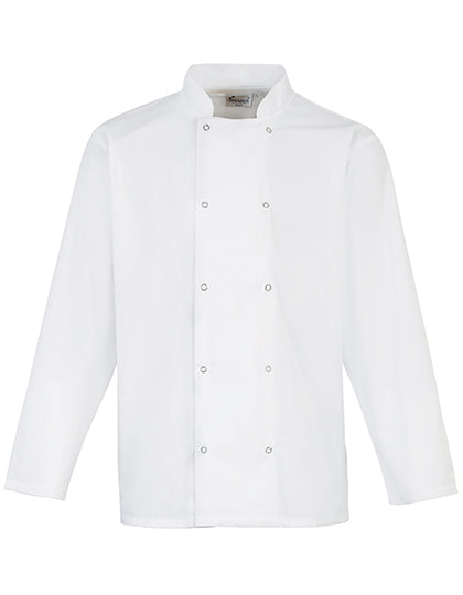 Chef´s Long Sleeve Stud Jacket (PW665)