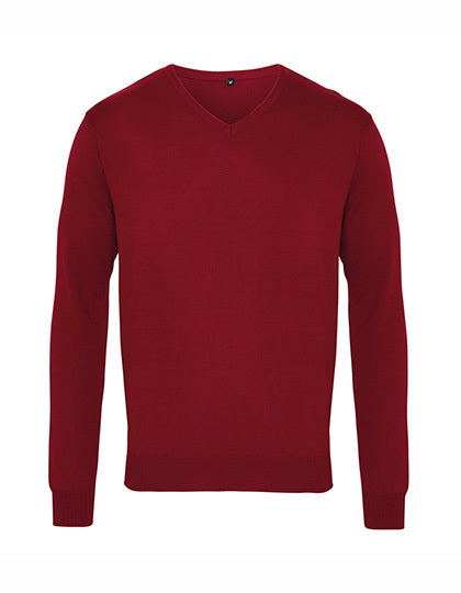 Men´s V-Neck Knitted Sweater (PW694)