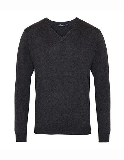 Men´s V-Neck Knitted Sweater (PW694)