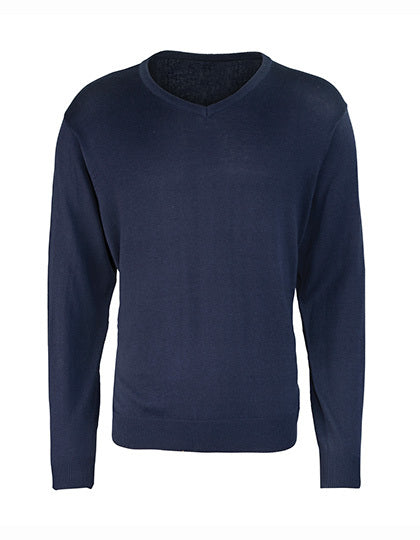 Men´s V-Neck Knitted Sweater (PW694)