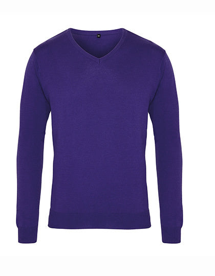Men´s V-Neck Knitted Sweater (PW694)