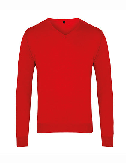 Men´s V-Neck Knitted Sweater (PW694)