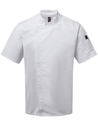 Chef´s Zip-Close Short Sleeve Jacket (PW906)