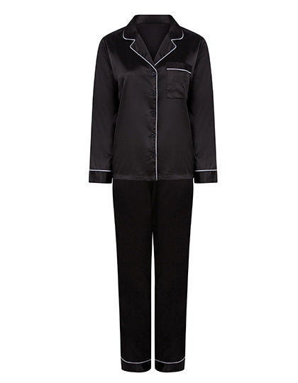 Ladies´ Satin Long Pyjamas (TC055)