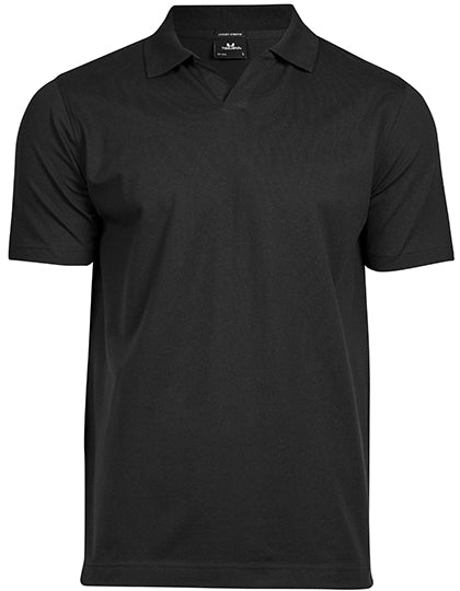 Luxury Stretch V-Neck Polo (TJ1404)