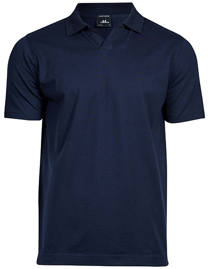 Luxury Stretch V-Neck Polo (TJ1404)