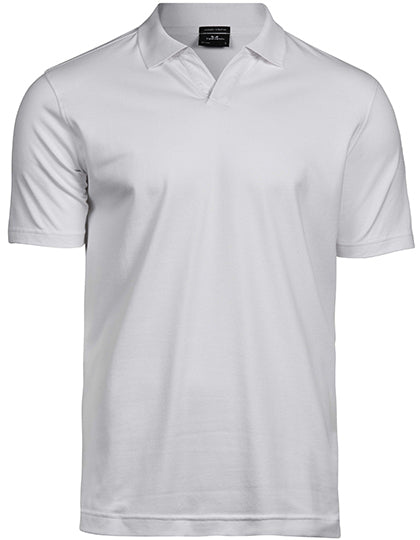 Luxury Stretch V-Neck Polo (TJ1404)