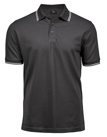 Men´s Luxury Stripe Stretch Polo (TJ1407)