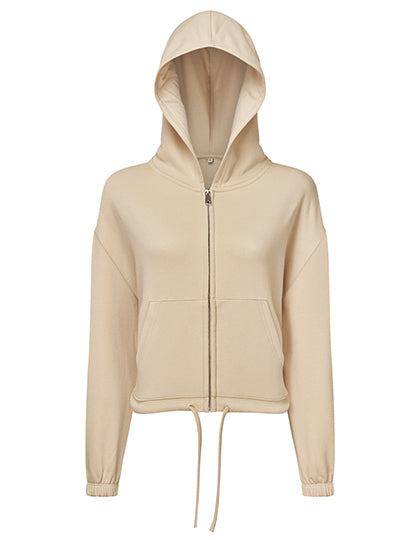 Women´s Recycled Drawstring Full-Zip Hoodie (TR601)