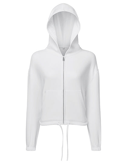 Women´s Recycled Drawstring Full-Zip Hoodie (TR601)