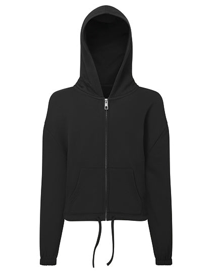 Kids Recycled Cropped Oversize Full-Zip Hoodie (TR61B)