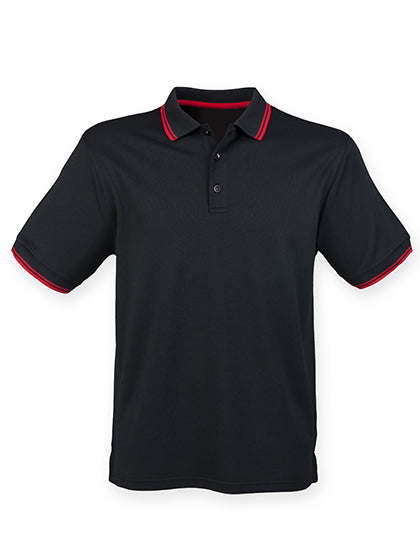 Men´s Coolplus® Short Sleeved Tipped Polo Shirt (W482)