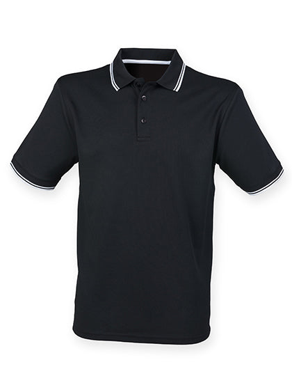 Men´s Coolplus® Short Sleeved Tipped Polo Shirt (W482)