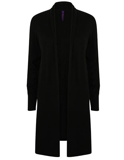 Ladies´ Longline Open Cardigan (W719)